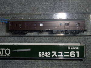 送料込み 新品 KATO スユニ61 38 5242 カトー 鉄道模型 旧型客車