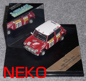 012L 1/43 cat Rover Mini 101 number car 1994 Monte Carlo MINI COOPER Cooper ROVER V012L NEKO