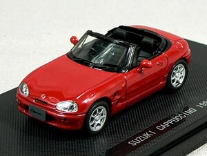 ■即決 エブロ 1/43【スズキ カプチーノ 1991 (レッド) 「Oldies」43782