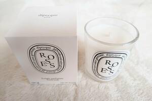 diptyque dip tikROSES rose 190g новый товар не использовался товар свеча .. ароматическая свеча свеча low sok 