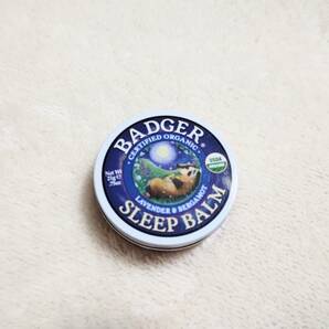 BADGER SLEEP BALM 21g バジャー スリープバーム ラベンダー＆ベルガモット オーガニック の画像1