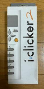 送料230円 中古美品 説明書付きiClicker 2 Remote Quick Guide for Students 生徒用iClicker 2リモートクイックガイド USA留学の必須品