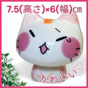 新品 猫の置物　ねこ　cat かわいい　コンパクト　猫好き 小物