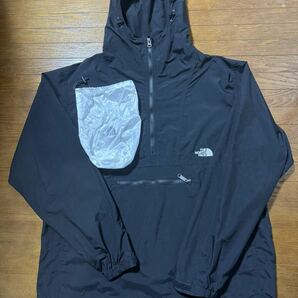 THE NORTH FACE ノースフェイス NP22333 コンパクトアノラック ジャケット ブラック Lサイズ 美品の画像1