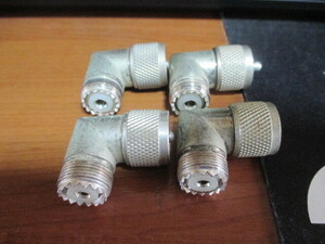 M connector L type conversion vessel 4 piece 1 set present condition 