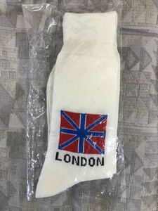 LONDON　靴下　25～27cm 　メンズソックス　　男性用靴下　未使用保管品　難あり