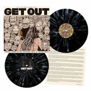【新品未開封レコード】 Get Out OST Black & White Splatter Vinyl Michael Abels 2LP アナログ盤 Jordan Peele ジョーダン・ピール 180g