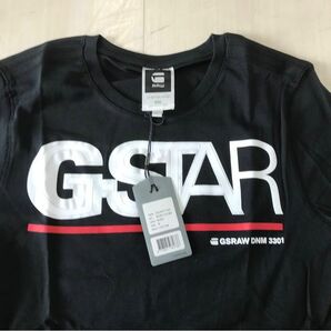 未使用　G-STAR RAW Tシャツ ブラック