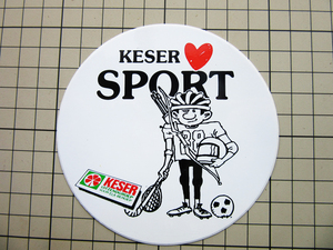 2665 【即決・定額・同梱包可能】★Keser Sport III ◆スポーツ　サッカー　ホッケー　ラグビー☆ヴィンテージ ステッカー ☆ ◆ 