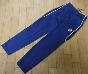 ( thing 16 thing 22) regular price 6,490 jpy new goods Asics training pants XAT400. sweat speed .. navy blue men's S