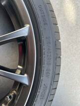 BBS ホイール 18インチ 7.0J +50 PCD100 5穴 4本 TRIANGLE 215/40/18 バリ山　プリウス 86 BRZ カローラ　中古　_画像6