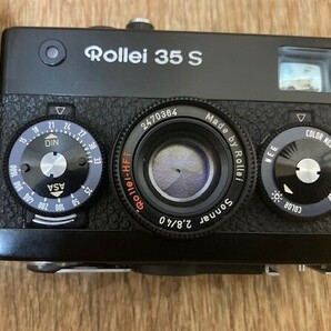 8611☆中古 Rollei 35 S Sonnar 2.8/40 Rollei-HFT コンパクトフィルムカメラ ローライ 現状品の画像2