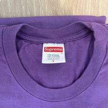 Supreme Warm Up Tee L Purple シュプリーム ウォームアップ Tシャツ パープル 2023FW_画像3