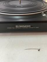 Pioneer レコードプレーヤー PL-J2500_画像4