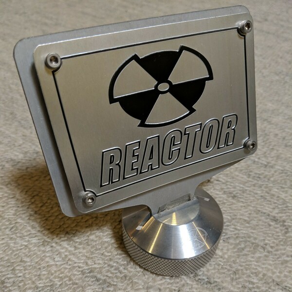 REACTOR　リアクター　メタル　ロゴディスプレイ　サインプレート　時計　サーフィン