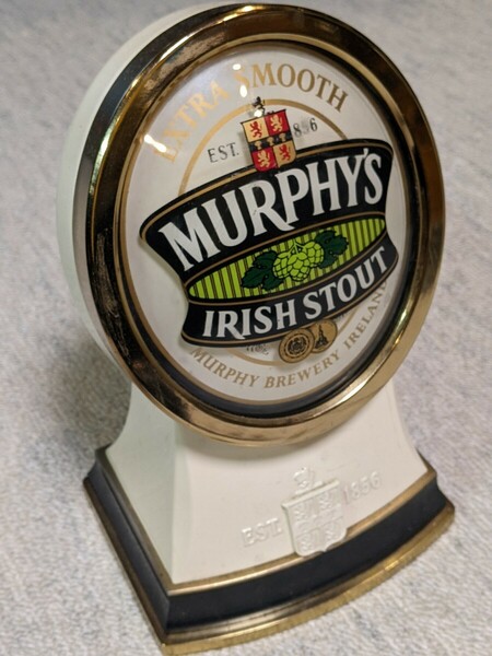MURPHY'S マーフィーズ Irish stout ビールサーバー　ディスプレイ　サイン　アイルランド