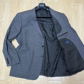 幻の一品 希少3L〜4L 「Brooks brothers/ブルックスブラザーズ」【バーズアイ柄】テーラードジャケット ブレザー 48R メンズ グレーの画像1