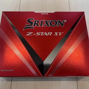 SRIXON Z-STAR XV ダンロップ　新品　 ゴルフボール 日本仕様　ホワイト　1ダース