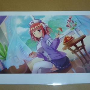 五等分の花嫁 中野二乃◆15◆切抜ラミネート処理品 保護品の画像1