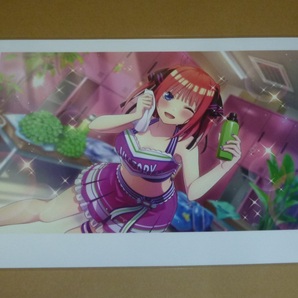 五等分の花嫁 中野二乃◆22◆切抜ラミネート処理品 保護品の画像1