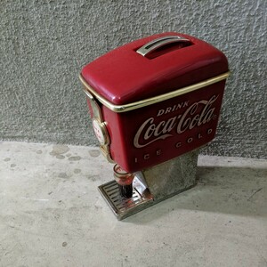 コカコーラ 貯金箱 高さ約16cm ドリンクバー DRINCK Coca Cola ICE COLD コインバンク