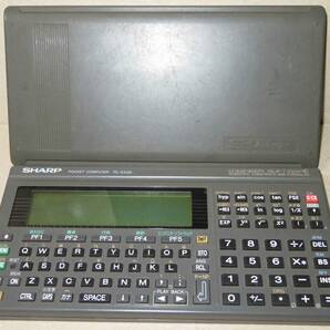 SHARP シャープ ポケットコンピューター PC-E500 カバー付き ポケコン 難ありの画像1