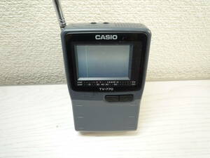 CB1278　CASIO TV-770 ポケット液晶カラーテレビ