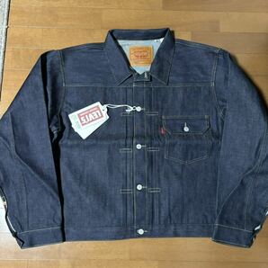 【2022年 日本製 size46】Levi's リーバイス 70506-0024 506xx 1936 T-BACK LVC levi's vintage clothing 1st デニム ジャケット Gジャンの画像2