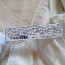 1円～ 希少 BASIC ZARA MAN ザラマン スーツ セットアップ リネン100 麻 サイズL相当 表記36 ベーシック 春夏 ノータック 2B ２ボタン_画像9