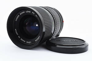 【実用品/作例】Canon New FD NFD 35-70mm f/4 キャノン MF Zoom Lens 小三元 ズーム カメラレンズ キャップ付き
