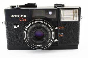 [並品] Konica C35 EF 38mm f2.8 コニカ 35mm フィルム コンパクト カメラ オートフォーカス 動作確認済み