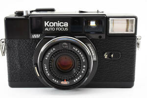 [並品] Konica C35 AF2 HEXANON 38mm f2.8 コニカ ヘキサノン 35mm フィルム コンパクト カメラ オートフォーカス 動作確認済み