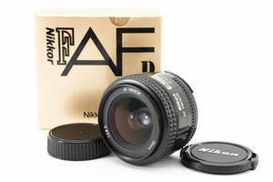 【良品/作例】Nikon AF Nikkor 28mm F2.8 D ニコン ニッコール 広角 AF Lens 一眼レフ カメラレンズ 元箱 キャップ付き