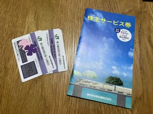 JR東日本　株主優待割引券　4割引２枚　東日本旅客鉄道　株主サービス券付き　送料込み