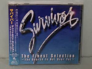 SURVIVOR サバイバー / ザ・ファイネスト・セレクション～ザ・サーチ・イズ・ノット・オーバー・イエット～　国内盤帯付CD