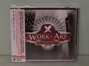 WORK OF ART ワーク・オブ・アート / イン・プログレス　　　国内盤帯付CD　　　ボーナス・トラック1曲収録