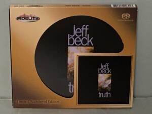 高音質SACD / JEFF BECK ジェフ・ベック / TRUTH　　　US盤高音質ハイブリッドSACD　　スリップケース付 シリアルナンバー入り