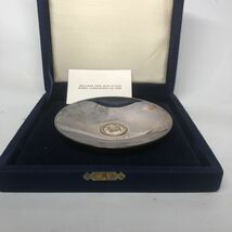 希少　銀杯　白銅　チリ共和国大統領　贈答品　コイン　皿 1933 ペソ　エドゥアルド・フレイ・ルイスタグレ_画像1