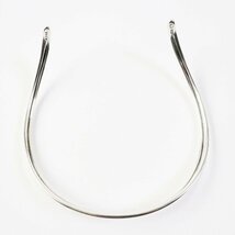 美品◎Georg Jensen ジョージジェンセン A31B SV925 チョーカー シルバー金具 重量47.3g レディース_画像3