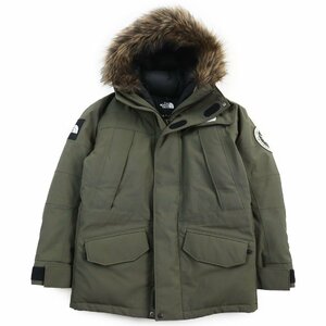 極美品●THE NORTH FACE ザ・ノースフェイス ND92032 Antarctica Parka GORE-TEX ゴアテックス ダウンジャケット ニュートープ S 正規品