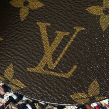 極美品◎LOUIS VUITTON ルイヴィトン 21AW 裏モノグラム イカリ金ボタン ロング丈 ツイード コート マルチ 34 仏製 正規品 レディース_画像8