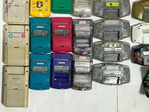 任天堂NINTENDO BANDAI ゲーム機本体52台大量まとめDMG-01 CGB-001 MGB-001 AGB-001 POCKET CHALLENGE V2 BANDAI SW-001 WSC-001 _画像8