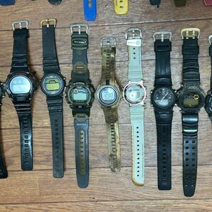 カシオCASIO G-SHOCK Baby-G 腕時計120本大量まとめ GW-1100J DW-6900E G-2310 DW-5600BB WVA-470 DW-8600 AW-590 GW-1310J AW-591 の画像10