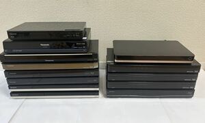 ブルーレイ・ディスクレコーダー　デジタルチューナー13台大量まとめPanasonic UT-TD6S DMR-BRW SONY BDZ-ZT1500 TOSHIBA D-M470 SHARP