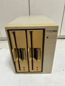 NEC PC-9881K ディスクユニット　本体のみ　日本電気株式会社　MADE IN JAPAN ジャンク品　現状販売