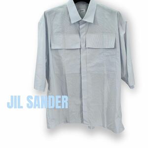 ジルサンダー＊ポリエステル１００％ シャツ＊サイズ４０＊JIL SANDER