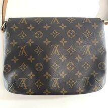 SH★ 1円スタート LOUIS VUITTON ルイヴィトン ミュゼットタンゴ ワンショルダーバッグ ハンドバッグ モノグラム ブラウン ヴィトン 中古_画像3