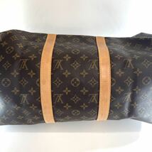 SH★1円スタート LOUIS VUITTON ルイヴィトン キーポル バンドリエール 50 ボストンバッグ モノグラム ショルダーストラップ無し 中古_画像5