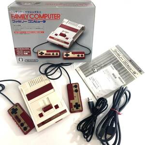 SH★ 1円スタート Nintendo ニンテンドークラシックミニ ファミリーコンピュータ CLV-101 中古 動作確認済み 箱付き