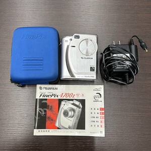 #6788【デジカメ】FUJIFILM 富士フィルム Finepix4700z 動作品 説明書 ケース付